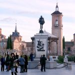 La Plaza de Cervantes sin pancartas