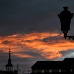 Atardecer del fin del otoño