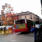 Ciudadanos (C’s) Alcalá de Henares denuncia la falta de seguridad vial junto a las atracciones de navidad.