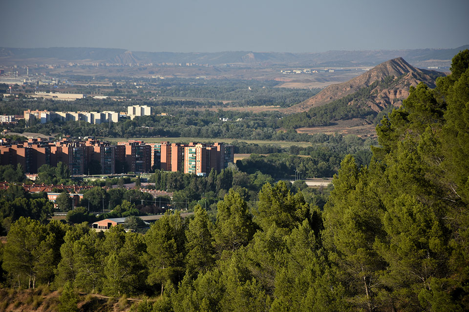 Nueva Alcalá desde el monte Gurugú