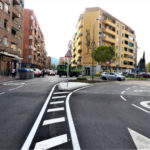 Reestructurado el eje que une la Puerta de Madrid con el Paseo de los Curas
