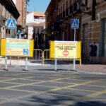 Comienzan las obras de peatonalización de las calles Talamanca y Ángel
