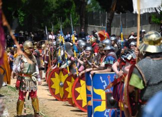 Más de 120 romanos toman Complutum en una vibrante recreación histórica que revive la ciudad antigua