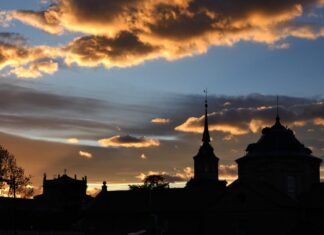 Atardecer en la ciudad patrimonio