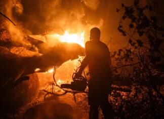 Espartales se convierte en refugio para 162 evacuados del mayor incendio que ha vivido la Comunidad de Madrid