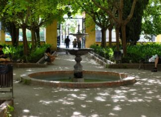 Refugio climático jardines Quinta de Cervantes