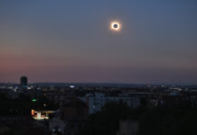 Eclipse solar total del 12 de agosto desde Alcalá de Henares